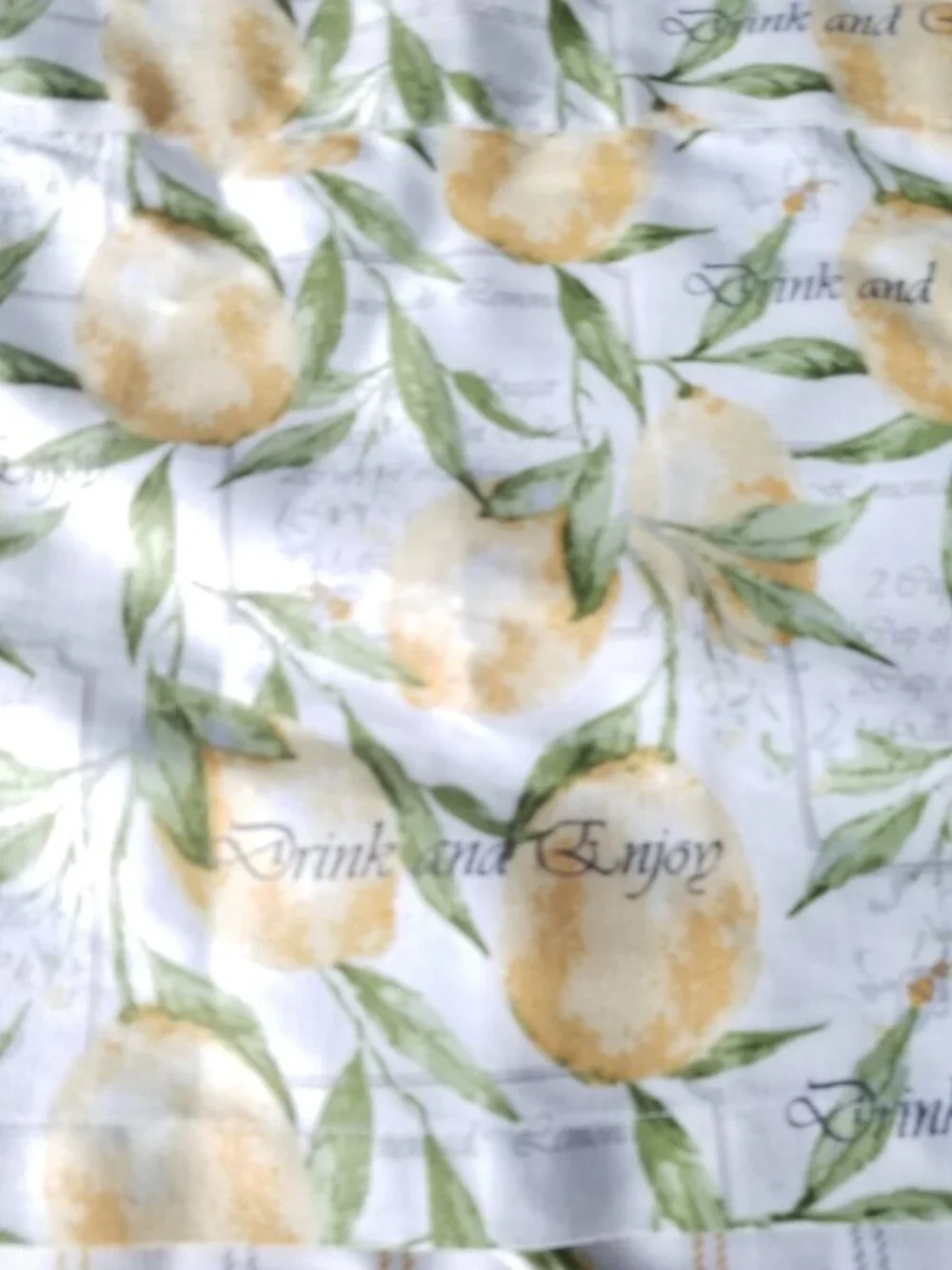 Better Homes & Gardens Lemon Window Valance Curtains